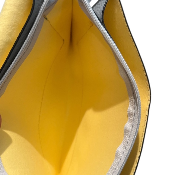 Faux‎ Snake Skin Gray Evening Clutch Purse Handbag Zip Pouch, NWOT - Picture 7 of 11